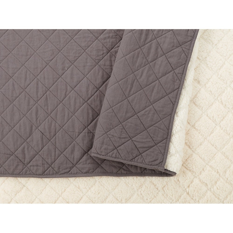 print sherpa comforter set