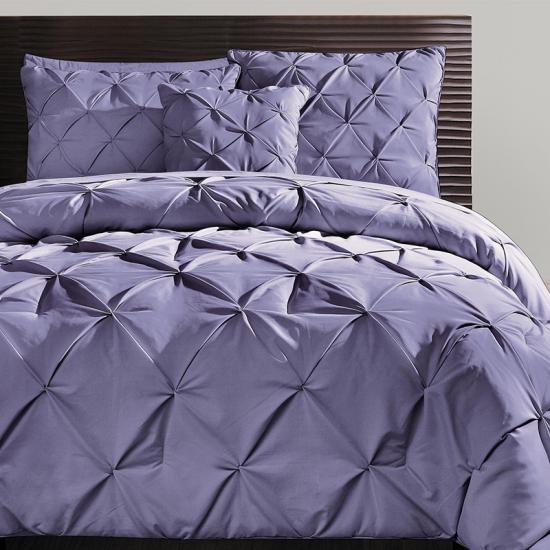 Reversible Comforter Set with Throw Pillows